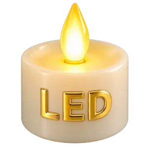 شمع LED